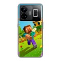 Дизайнерский пластиковый чехол для Realme GT3 Майнкрафт Minecraft