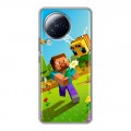 Дизайнерский силиконовый чехол для Xiaomi Civi 3 Майнкрафт Minecraft