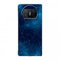 Полупрозрачный дизайнерский пластиковый чехол для Huawei Mate X3 Космос звезды