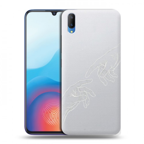 Полупрозрачный дизайнерский пластиковый чехол для Vivo V11 Сотворение мира