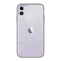 Полупрозрачный дизайнерский силиконовый чехол для Iphone 11 Сотворение мира