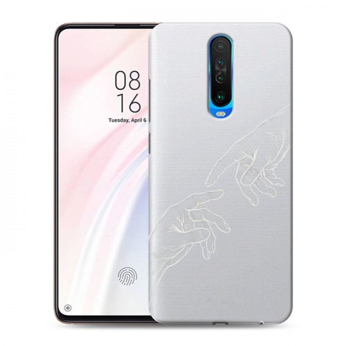 Полупрозрачный дизайнерский пластиковый чехол для Xiaomi RedMi K30 Сотворение мира