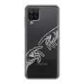 Полупрозрачный дизайнерский пластиковый чехол для Samsung Galaxy A12 Сотворение мира