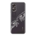 Полупрозрачный дизайнерский пластиковый чехол для OPPO A17 Сотворение мира