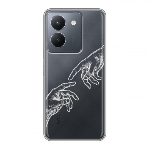 Полупрозрачный дизайнерский пластиковый чехол для Vivo Y36 Сотворение мира