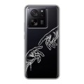 Полупрозрачный дизайнерский пластиковый чехол для Xiaomi 13T Сотворение мира