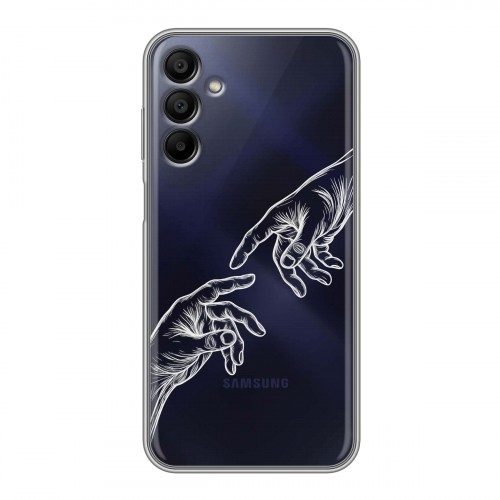 Полупрозрачный дизайнерский пластиковый чехол для Samsung Galaxy A15 Сотворение мира