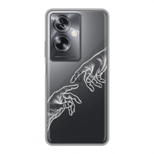 Полупрозрачный дизайнерский пластиковый чехол для OnePlus Nord N30 SE 5G Сотворение мира