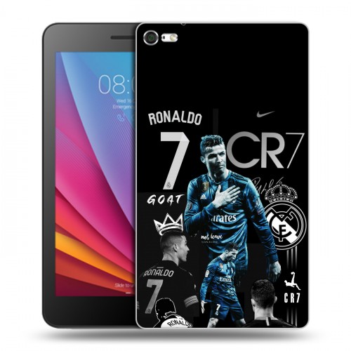 Дизайнерский силиконовый чехол для Huawei MediaPad T2 7.0 Pro Реал Роналдо