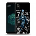 Дизайнерский силиконовый чехол для Xiaomi Mi A2 Реал Роналдо