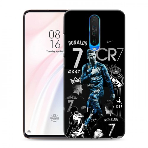 Дизайнерский пластиковый чехол для Xiaomi RedMi K30 Реал Роналдо