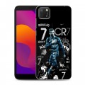 Дизайнерский силиконовый чехол для Huawei Honor 9S Реал Роналдо