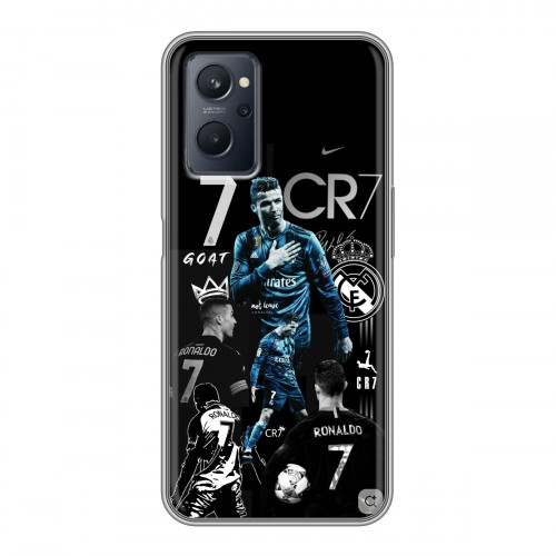 Дизайнерский силиконовый чехол для Realme 9i Реал Роналдо