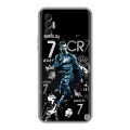 Дизайнерский силиконовый чехол для Tecno Spark 8P Реал Роналдо