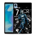 Дизайнерский силиконовый чехол для Realme Pad Mini Реал Роналдо
