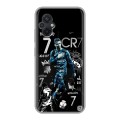 Дизайнерский силиконовый чехол для Xiaomi Poco M5 Реал Роналдо
