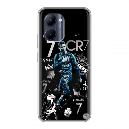 Дизайнерский силиконовый чехол для Realme C33 Реал Роналдо