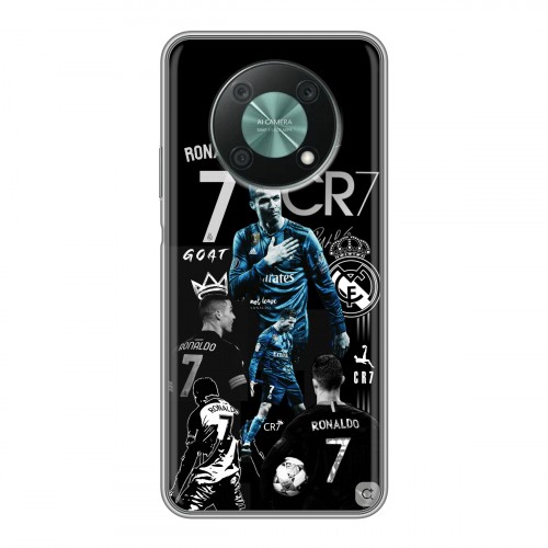 Дизайнерский силиконовый чехол для Huawei Nova Y90 Реал Роналдо