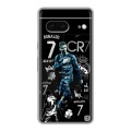 Дизайнерский силиконовый чехол для Google Pixel 7 Реал Роналдо