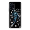 Дизайнерский силиконовый чехол для XIaomi Poco F5 Реал Роналдо