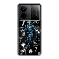 Дизайнерский силиконовый чехол для Realme GT3 Реал Роналдо