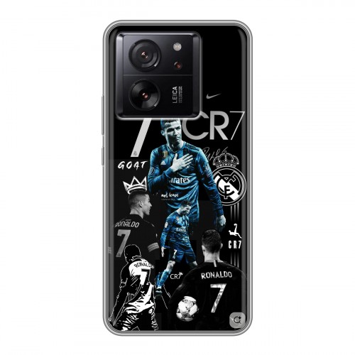 Дизайнерский силиконовый чехол для Xiaomi 13T Реал Роналдо