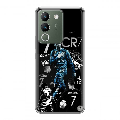 Дизайнерский силиконовый чехол для Vivo V29e Реал Роналдо