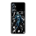 Дизайнерский силиконовый чехол для Realme C65 Реал Роналдо
