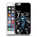 Дизайнерский силиконовый чехол для Iphone 6 Plus/6s Plus Реал Роналдо