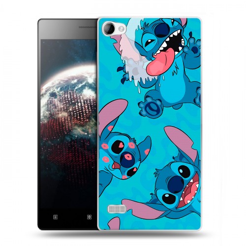 Дизайнерский пластиковый чехол для Lenovo Vibe X2 Лило и Стич