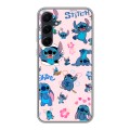 Дизайнерский пластиковый чехол для Samsung Galaxy A55 Лило и Стич