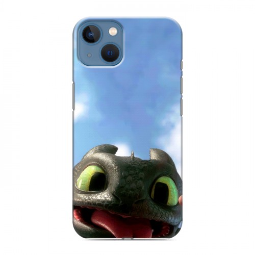 Дизайнерский силиконовый чехол для Iphone 13 Как приручить дракона
