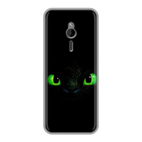 Дизайнерский силиконовый чехол для Nokia 230 Как приручить дракона