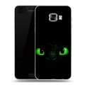 Дизайнерский пластиковый чехол для Samsung Galaxy C5 Как приручить дракона