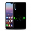 Дизайнерский силиконовый с усиленными углами чехол для Huawei P20 Pro Как приручить дракона
