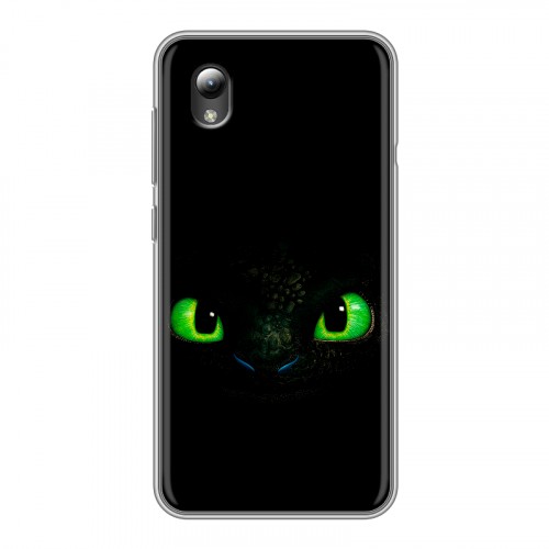 Дизайнерский силиконовый чехол для ZTE Blade A3 (2019) Как приручить дракона