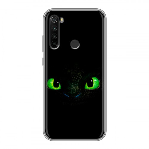 Дизайнерский силиконовый с усиленными углами чехол для Xiaomi RedMi Note 8T Как приручить дракона