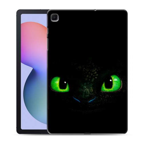Дизайнерский силиконовый чехол для Samsung Galaxy Tab S6 Lite Как приручить дракона