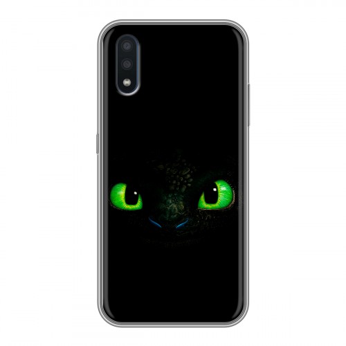 Дизайнерский силиконовый чехол для Samsung Galaxy M01 Как приручить дракона