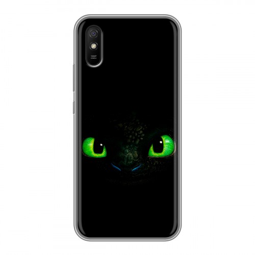 Дизайнерский силиконовый чехол для Xiaomi RedMi 9A Как приручить дракона