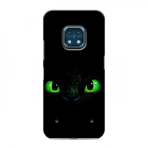 Дизайнерский силиконовый с усиленными углами чехол для Nokia XR20 Как приручить дракона