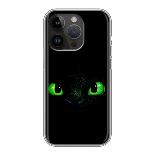 Дизайнерский силиконовый чехол для Iphone 14 Pro Как приручить дракона