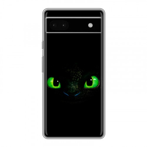 Дизайнерский силиконовый чехол для Google Pixel 6a Как приручить дракона