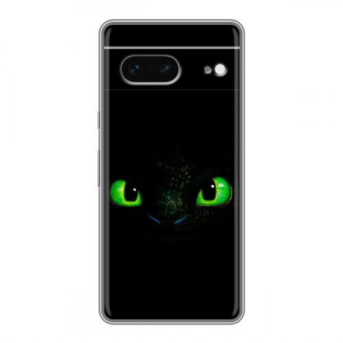 Дизайнерский силиконовый чехол для Google Pixel 7 Как приручить дракона