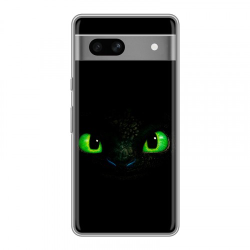 Дизайнерский силиконовый чехол для Google Pixel 7A Как приручить дракона