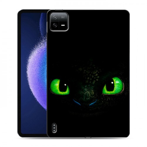 Дизайнерский силиконовый чехол для Xiaomi Pad 6 Как приручить дракона