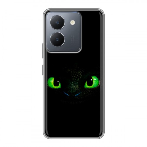 Дизайнерский силиконовый чехол для Vivo Y36 Как приручить дракона