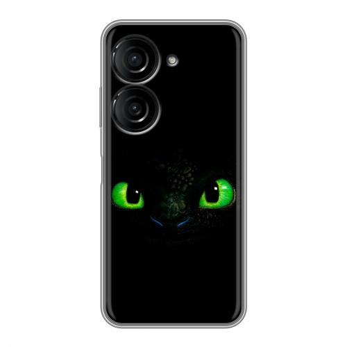 Дизайнерский силиконовый чехол для ASUS ZenFone 9 Как приручить дракона