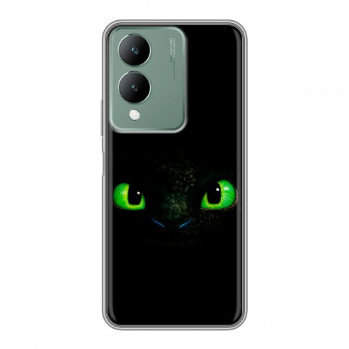 Дизайнерский силиконовый чехол для Vivo Y17s Как приручить дракона