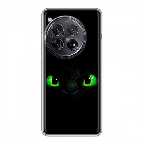 Дизайнерский силиконовый чехол для OnePlus 12 Как приручить дракона